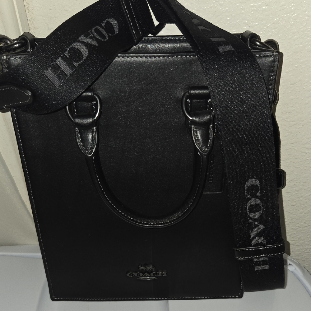 Coach Black Men's Messenger Bag